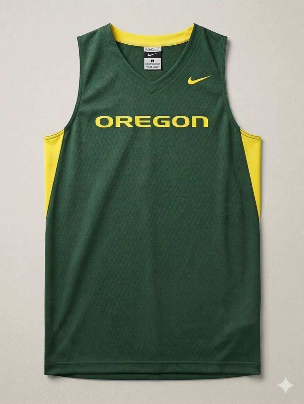 Nike Oregon Ducks Team Issued Practice Jersey Men’s Medium M Length +4 Fall 2010